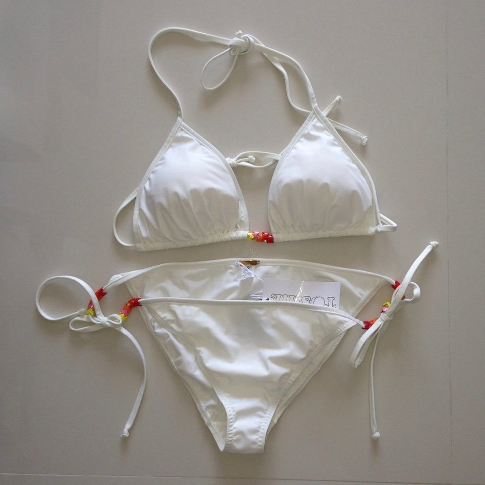 NWT TOOSHIE 2 piece Bikini Swim Suit Sz 8 Goa Inca